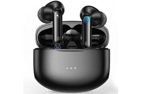Ecouteurs GENERIQUE Écouteurs intra-auriculaires Bluetooth 5.3 sans fil,  avec 4 micros, réduction du bruit, IP7, étanche à l'eau, 50H basses  profondes sport Bluetooth