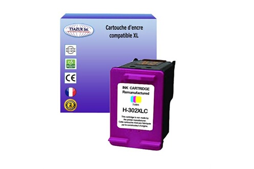 Cartouche d'encre couleur 18 ml compatible pour HP 303 XL, ENVY