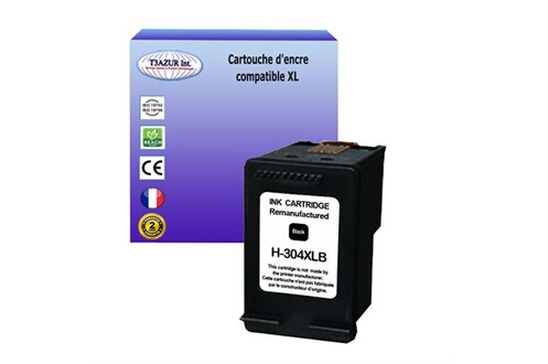 Cartouche Uprint H-304XLB compatible HP 304XL (N9K08AE) Noir