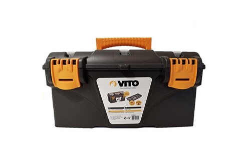 Caisse à outils Vito Pro-Power Boite à outils 16 410 x 209 x 195 mm Caisse  à outils multi-rangement haute résistance