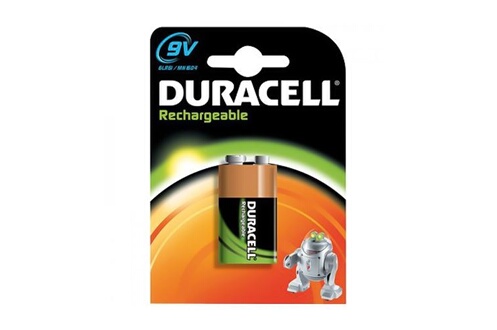Piles Duracell 056008 Pile rechargeable 6LR61 (9V) NiMH 170 mAh