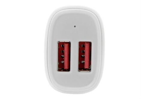 Chargeur de voiture à deux ports USB-A 24 W