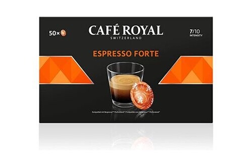 Café en Capsules Aluminium - Café Royal Pro, 10 x 36 - Compatibles avec  les Machines à café Nespresso®* Alu usage Domestique - Saveur Espresso  Forte