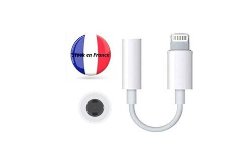 Câble pour smartphone Apple Adaptateur Lightning vers mini-jack 3,5 mm  (MMX62ZM/A) - DARTY Réunion