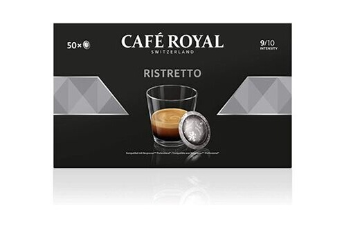 50 capsules compatibles Nespresso® Pro Ristretto - Café Royal
