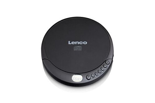 Lecteur cd portable avec fonction de rechargement cd-010 noir