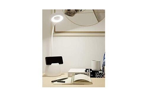 Lampe de bureau GENERIQUE Lampe de bureau, lampe table led dimmable pour  livre 3 niveaux de luminosité col de cygne flexible contrôle tactile  protection des yeux usb