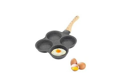 Poêle à œufs frits, poêle à crêpes Poêle à œufs frits à induction Poêle à  œil 4 trous