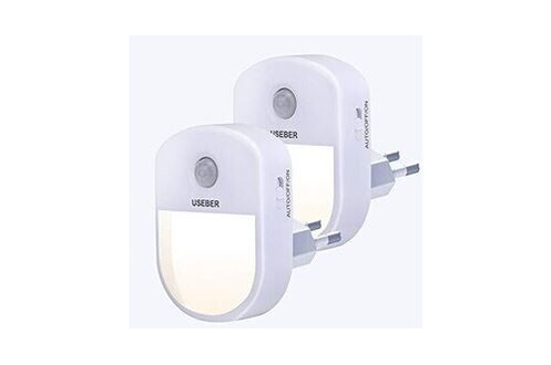Veilleuse Automatique 2 Pieces - electricite - eclairage - ampoules -  veilleuses - veilleuse automatique 2 pieces