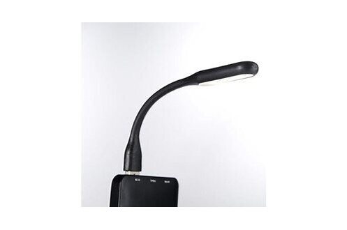 marque generique - TD Lampe de lecture pour livre avec pince USB au lit  noire sans fil rechargeable led réglable ordinateur portable bureau  flexible - Lampes à poser - Rue du Commerce