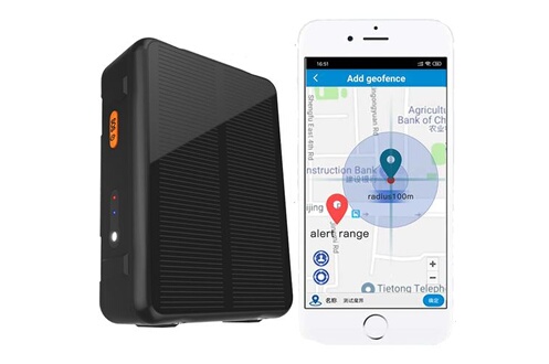 Balise connectée YONIS Traceur GPS Voiture 4G Solaire Étanche Longue  Autonomie Android iOS