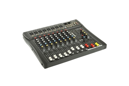 Table de mixage 8 canaux avec carte son mobile, réduction de bruit,  bluetooth 5.0, enregistrement interne yonis YONIS Pas Cher 