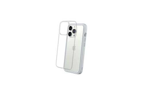 RhinoShield Coque Bumper Compatible avec [iPhone 13 Mini] | CrashGuard NX -  Protection Fine Personnalisable - Absorption des Chocs [sans BPA] - Gris