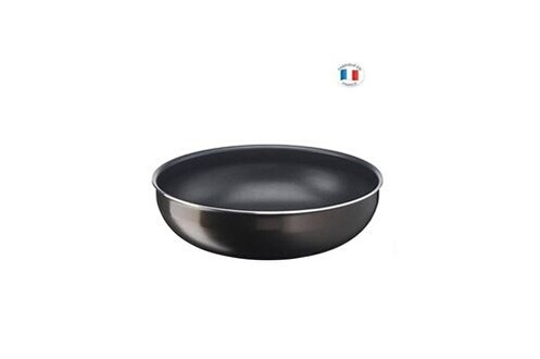 Wok Tefal l1507702 ingenio easy plus wok 26 cm, poignée non incluse,  antiadhésif, fabriqué en france, tous feux sauf induction