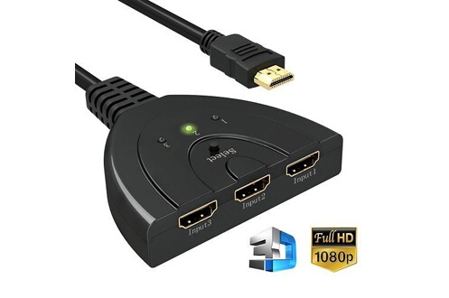Connectique Audio / Vidéo Ineck ® Commutateur HDMI 3 ports avec