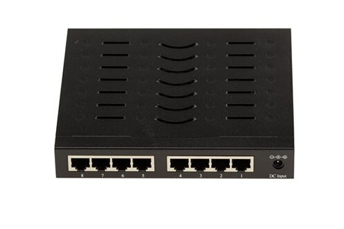 Switch réseau Kalea-Informatique Switch Ethernet Lan Gigabit RJ45 10 100  1000 Mbps 8 Ports
