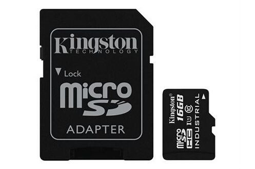 Carte mémoire microSDHC 16GB Classe 10 22MB/s + Adaptateur