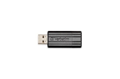 Clé USB GENERIQUE Verbatim pinstripe clé usb drive 2.0 8 go noir