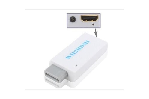 Connectique Audio / Vidéo GENERIQUE Alex Cables® Convertisseur HDMI Wii  1080p HD adaptateur