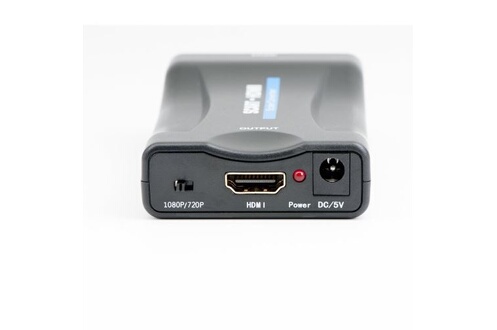Adaptateur Convertisseur HDMI HD vers Péritel ( SCART ) TV Vidéo +