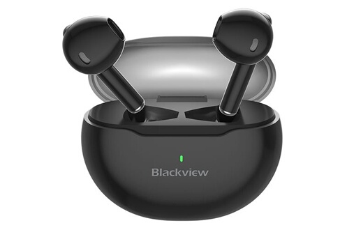Ecouteurs Blackview Écouteurs sans Fil Airbuds 6 Bluetooth 5.3 Hi-FI Son  Stéréo,Contrôle Tactile,Étanche IPX7 pour iOS/Android - Noir