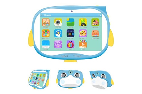Tablette tactile Vanwin Tablette Enfants 7 Pouces,Quad Core,2GB RAM 32GB  ROM,5G WiFi,HD 1280 * 800 IPS Screen,Contrôle Parental,Google certifié  (Bleu)
