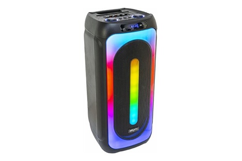 Party Light & Sound - Enceinte 1000w Active Portable et Autonome sur  Batterie - 2 Micros sans Fil