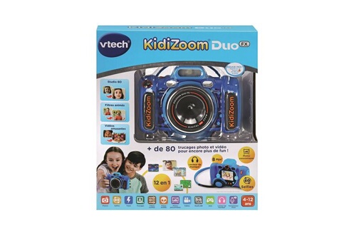 Appareil photo enfant Vtech Appareil photo enfant Kidizoom Duo FX Bleu