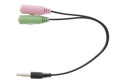 Autres accessoires informatiques T'nB SA T'nB - Adaptateur audio -  mini-phone stereo 3.5 mm femelle pour mini-phone stereo 3.5 mm mâle