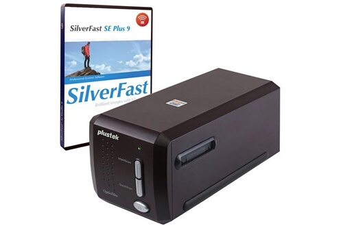 Scanner Plustek OpticFilm 8300i SE - Scanner de films et de diapositives 35  mm, augmentation de 38 % de la vitesse de numérisation, avec SilverFast SE  Plus 9