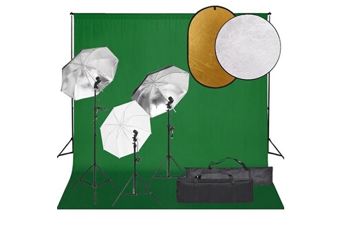 vidaXL Kit d'éclairage de studio photo