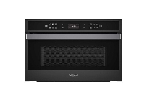 Micro-ondes combiné Whirlpool W Collection W6 MD440 BSS - Four micro-ondes  grill - intégrable - 31 litres - 1000 Watt - fibre noire