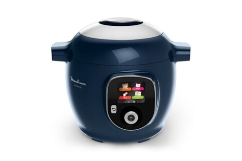 Robot cuiseur Moulinex Multicuiseur intelligent 6l 1600w bleu