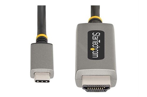 Câbles vidéo StarTech.com 3ft (1m) USB-C to HDMI Adapter Cable, 8K 60Hz, 4K  144Hz, HDR10, USB Type-C to HDMI 2.1 Video Converter Cable, USB-C DP Alt  Mode/USB4/Thunderbolt 3/4