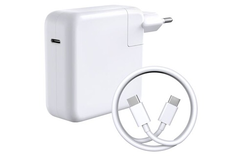 Chargeur et câble d'alimentation PC Phonillico Chargeur 87W + Cable USB-C  USB-C pour MacBook PRO 15 PRO 13 MacBook AIR 15 AIR 13®