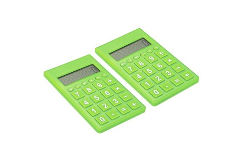 Calculatrice Uxcell Calculatrice 2 Paquet Grand 8 Chiffres LCD Affichage  Portable Standard Fonction pour Maison Style 2 Vert