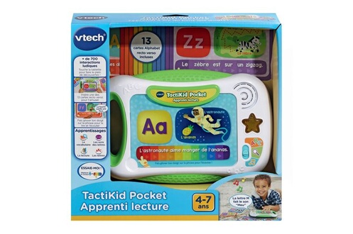 Tablettes educatives Vtech Tablette éducative TactiKid Pocket  Apprenti'lecture