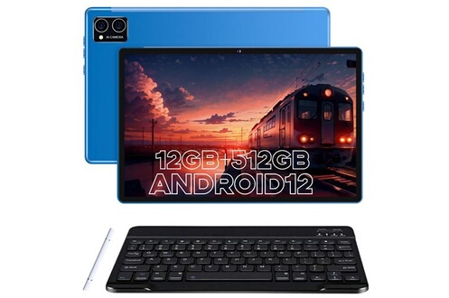 Tablette 10 Pouces Android 13 PC 12Go RAM+128Go ROM (1To TF Cores 2.0Ghz  WiFi 5G