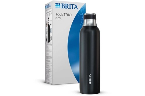 Accessoire machine à soda Brita Bouteille pour sodaTRIO - Acier