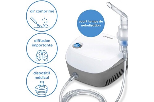 Inhalateur nébuliseur sans fil portable / de poche Promedix, kit