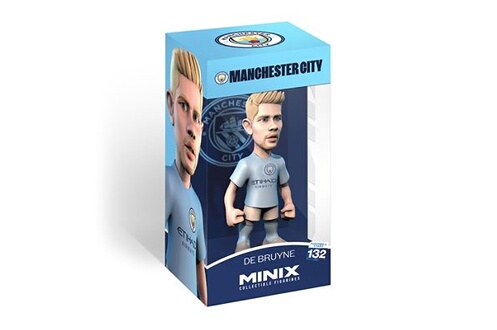 Figurine de collection Minix Figurine Minix Football Stars Manchester City  De Bruyne 12 cm