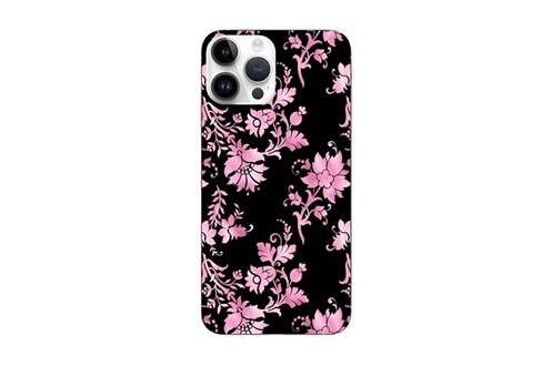 Compatible avec Coque iPhone XR Silicone Fleurs Motif Coque iPhone