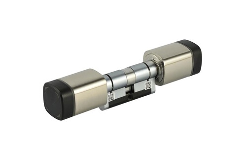 Cylindre de serrure BT Security Cylindre électronique autonome à carte ou  badge rfid mifare ex 820 double-100mm (50x50)