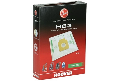 Sac aspirateur Hoover Sacs aspirateur h63 purehepa par 4 pour