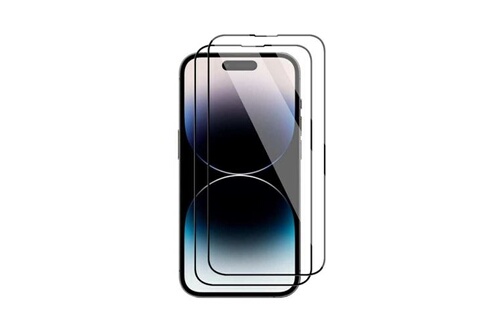 Film de protection en verre trempé pour iPhone 15 Plus