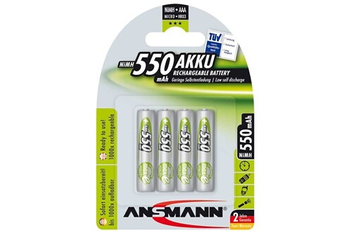 Chargeur de batterie Ansmann Pile rechargeable LR3 (AAA) NiMH 1.2