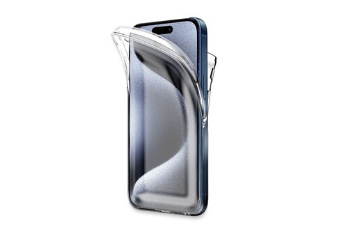 Coque pour iPhone 15 Integrale - 【Étui 360 Degres & Transparente