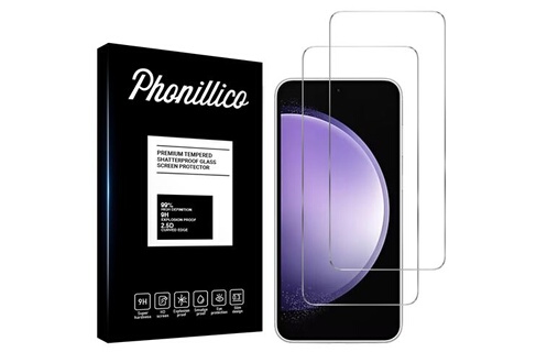 Verre Trempé pour Samsung Galaxy S23 FE [Pack 4] Film Vitre Protection Ecran  Phonillico® - Protection d'écran pour smartphone - Achat & prix