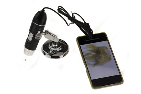 Caméra endoscopique Kalea-Informatique Microscope digital pour PC ou  Smartphone grossissement 1 à 1600 fois