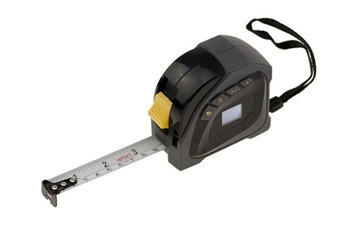 Télémètre laser Kalea-Informatique Mètre à ruban large longueur 5M avec télémètre  laser incorporé